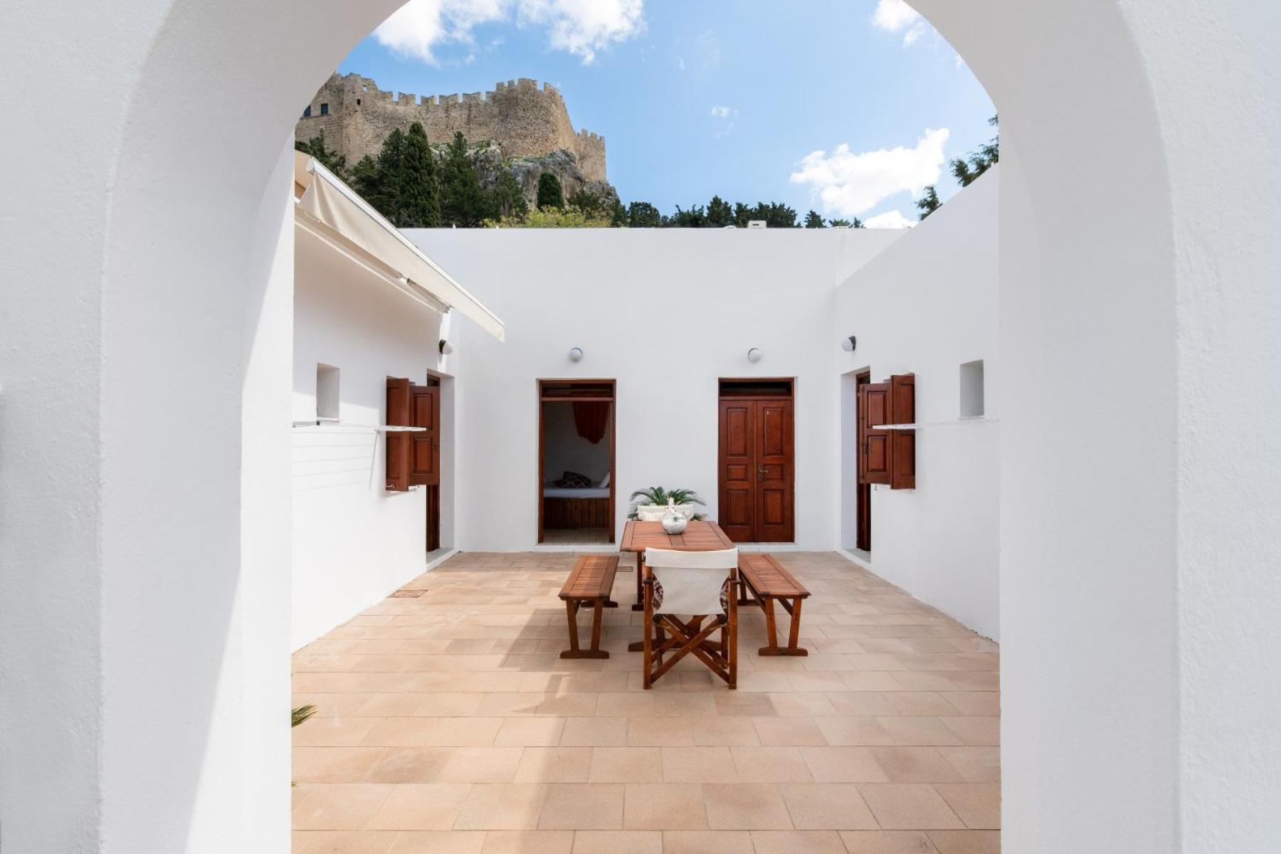 Apostolos Rooms Líndos Exteriör bild